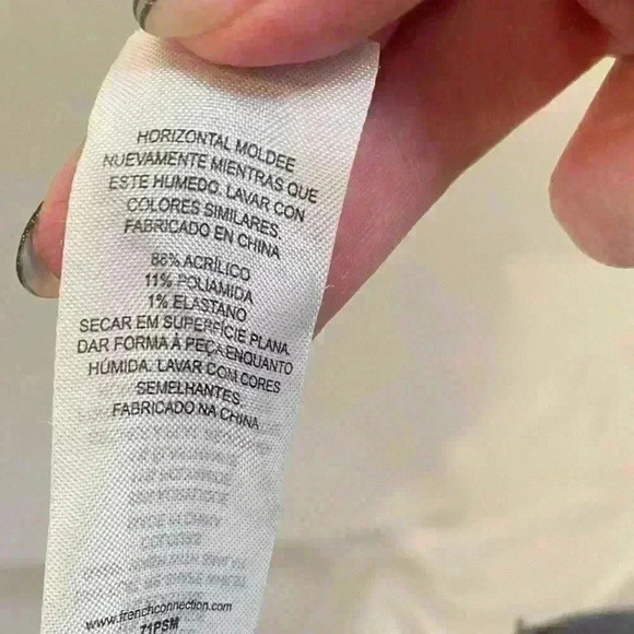 French Connection SWEETER SWEATER BODYCON MIDI DRESS - Picture 9 of 10